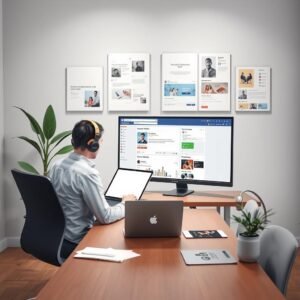 Criação Perfil Comercial - Facebook